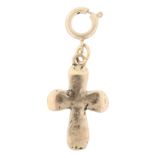 Gold Rounded Cross