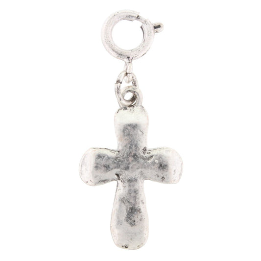 Silver Rounded Cross