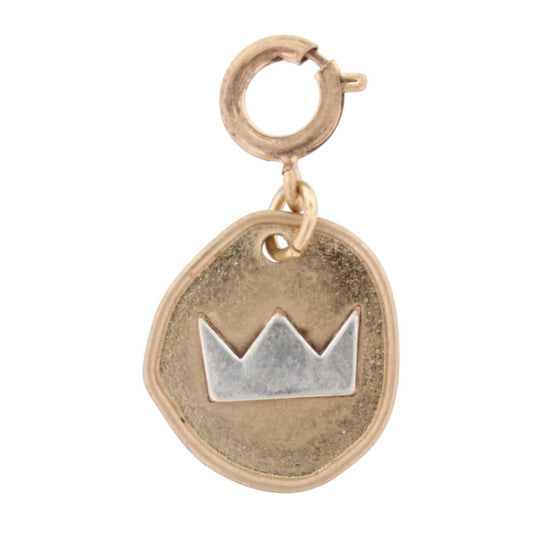 2-Tone Crown, My Father Is A King Charm