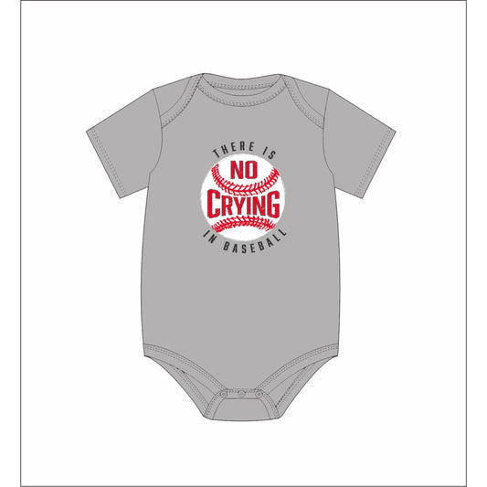 Kids There Is No Crying In Baseball Onsie 6MO