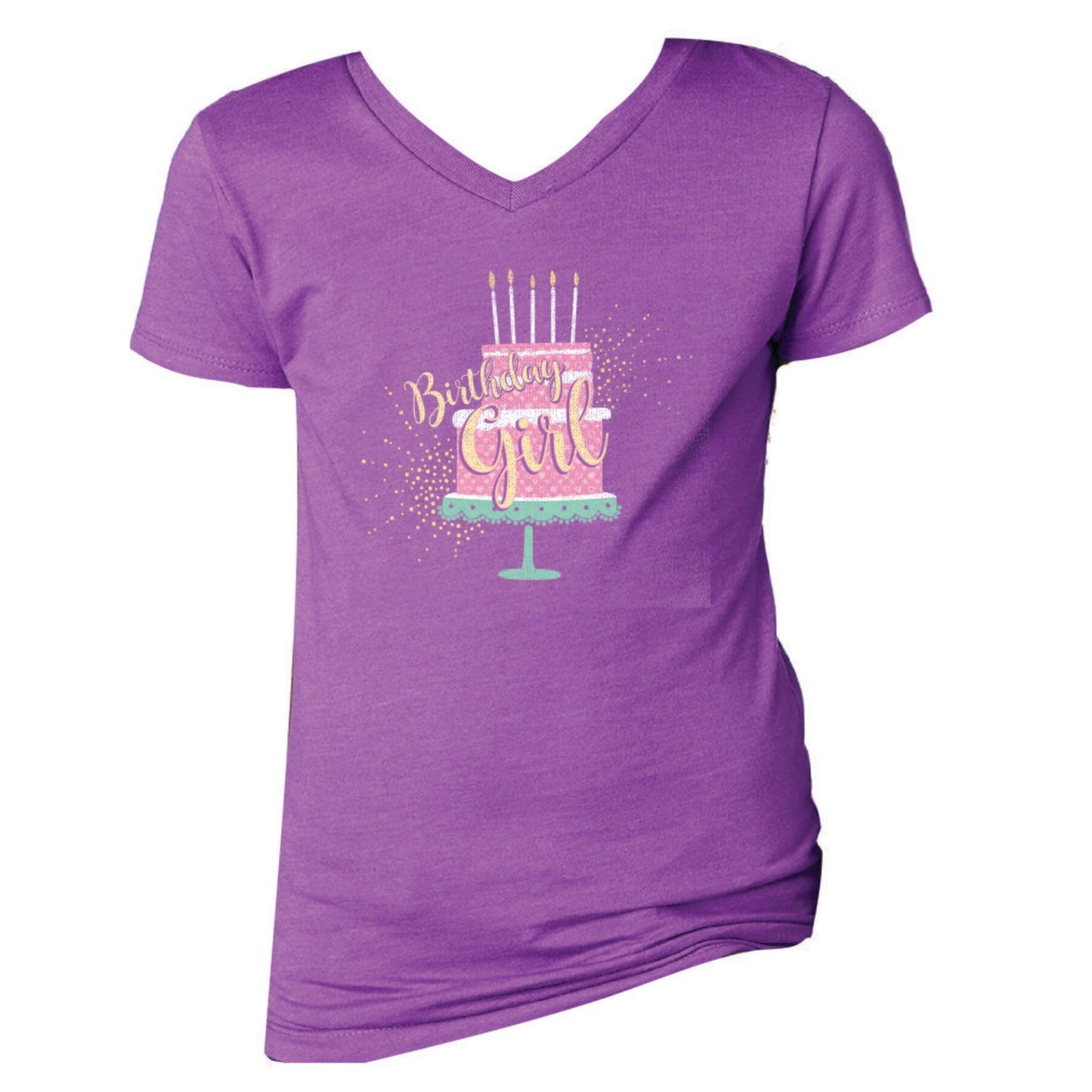 Kids Birthday Girl T-Shirt S