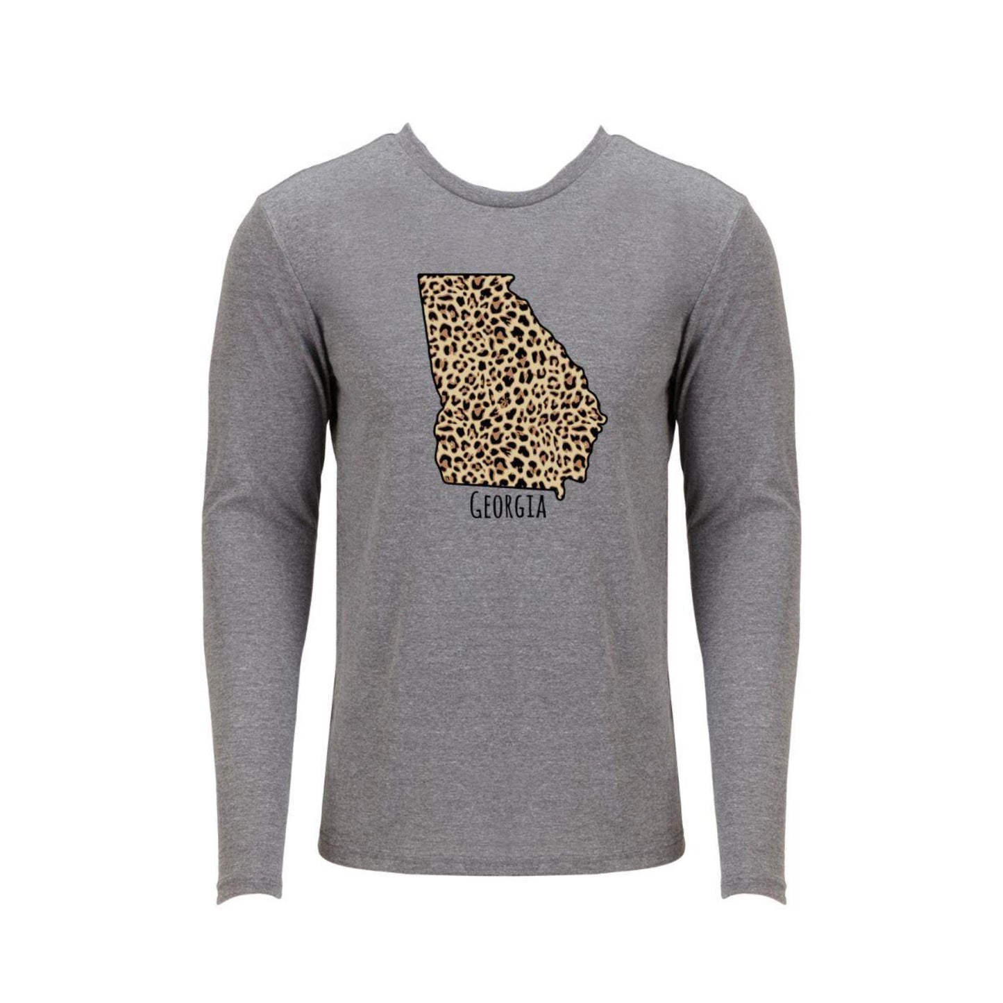 Georgia Leopard State Long SleeveT-Shirt S