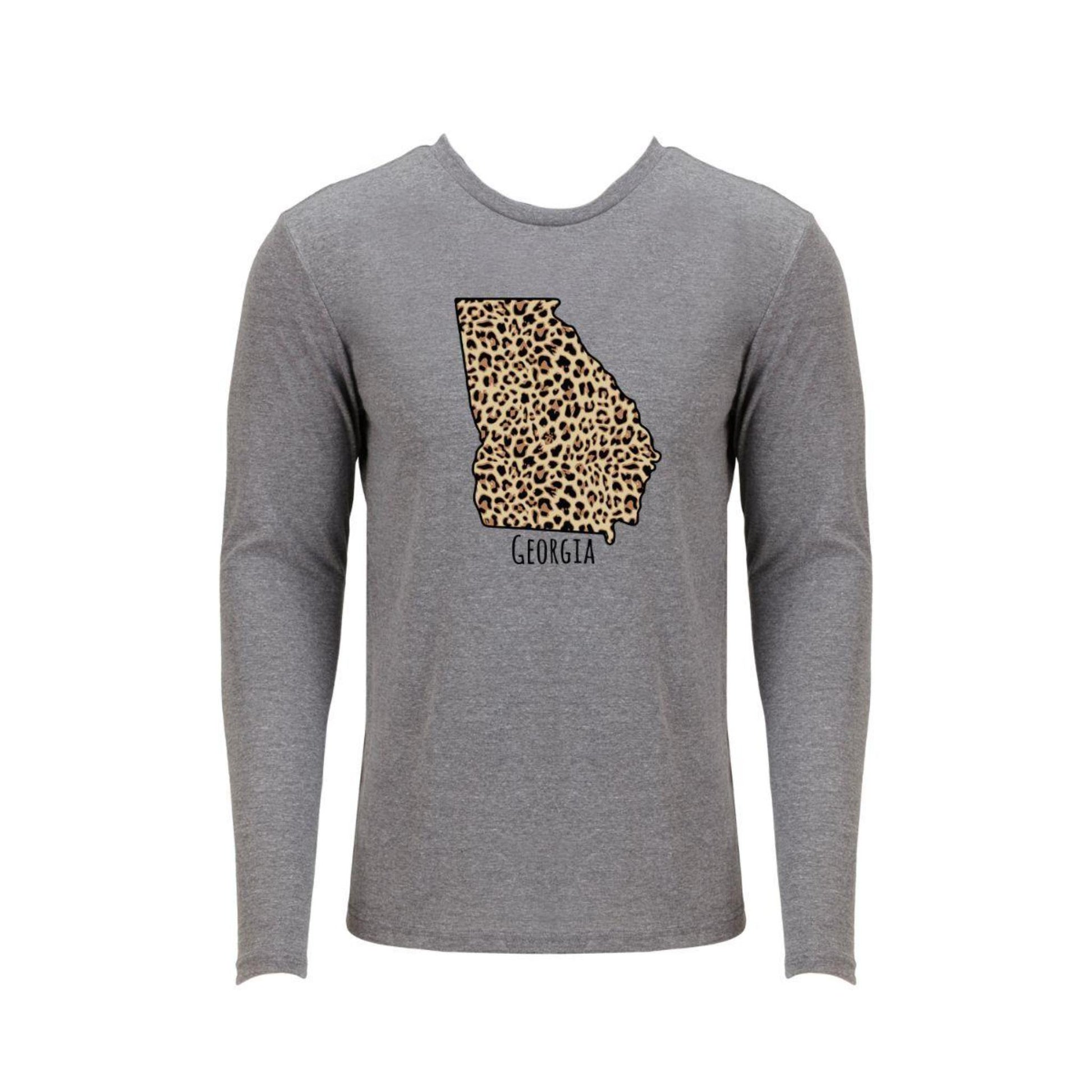 Georgia Leopard State Long SleeveT-Shirt S