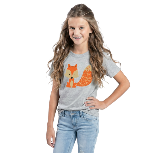 Kids It Is What It Is T-Shirt - Soft Silk Crew Neck Tee for Girls
