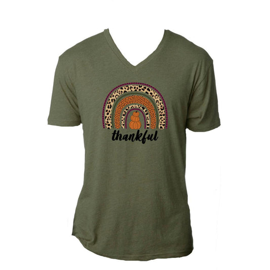 Thankful Rainbow Long Sleeve T-Shirt S