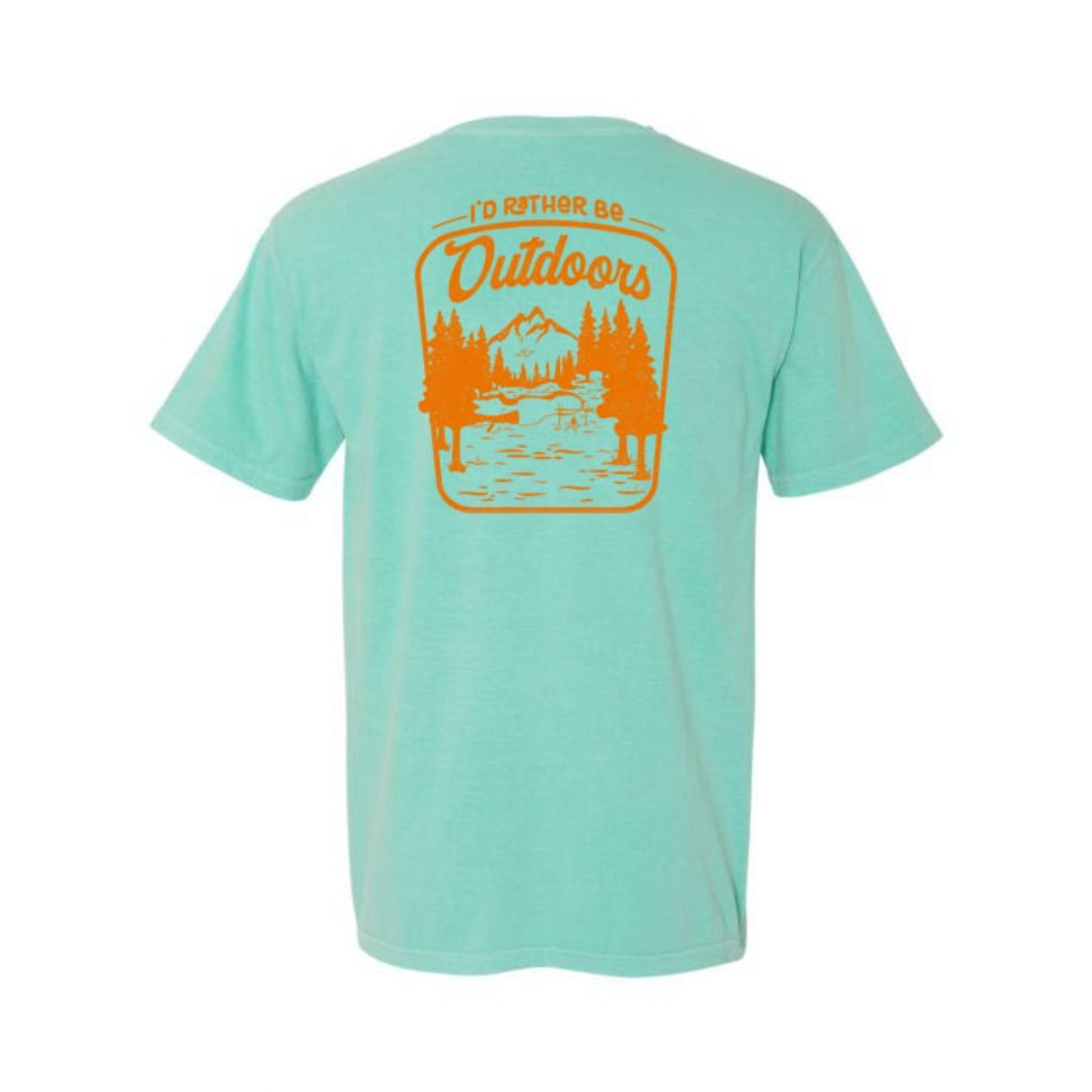 Kids I'd Rather Be Outdoors T-Shirt L