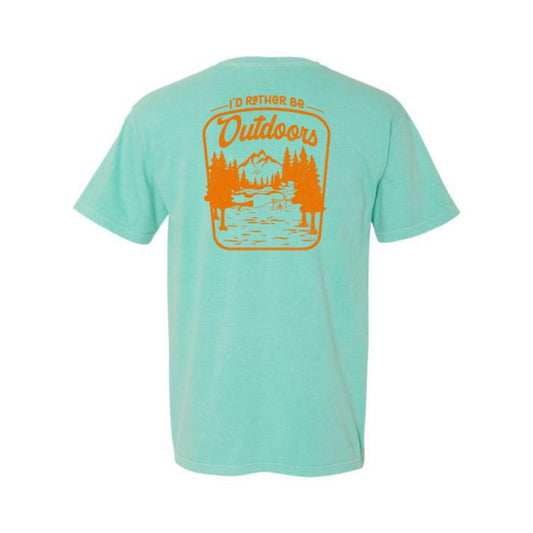 Kids I'd Rather Be Outdoors T-Shirt XL