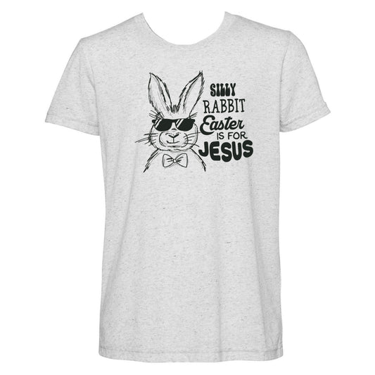 Kids Oh Silly Rabbit Easter Is For Jesus T-Shirt M