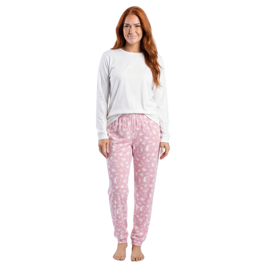 Wild Guess Jammie Long Sleeve Jogger Set