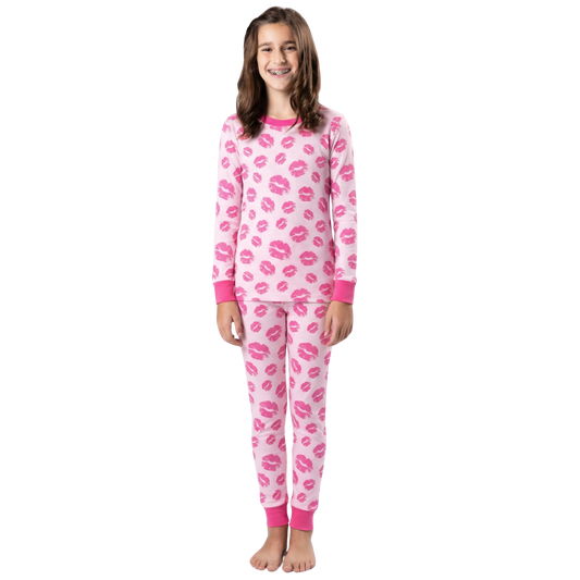 Kids Sugars Jammie Long Sleeve Jogger Set