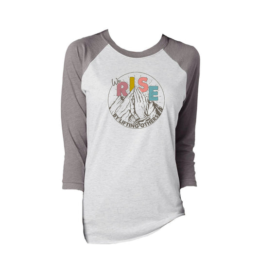 We Rise By Lifting Others 3/4 Sleeve T-Shirt S