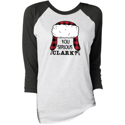 You Serious Clark? 3/4 Sleeve T-Shirt S