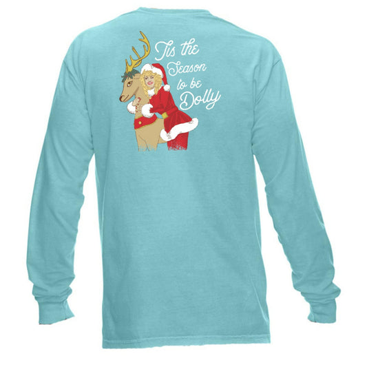 Tis The Season To Be Dolly Long Sleeve T-Shirt S