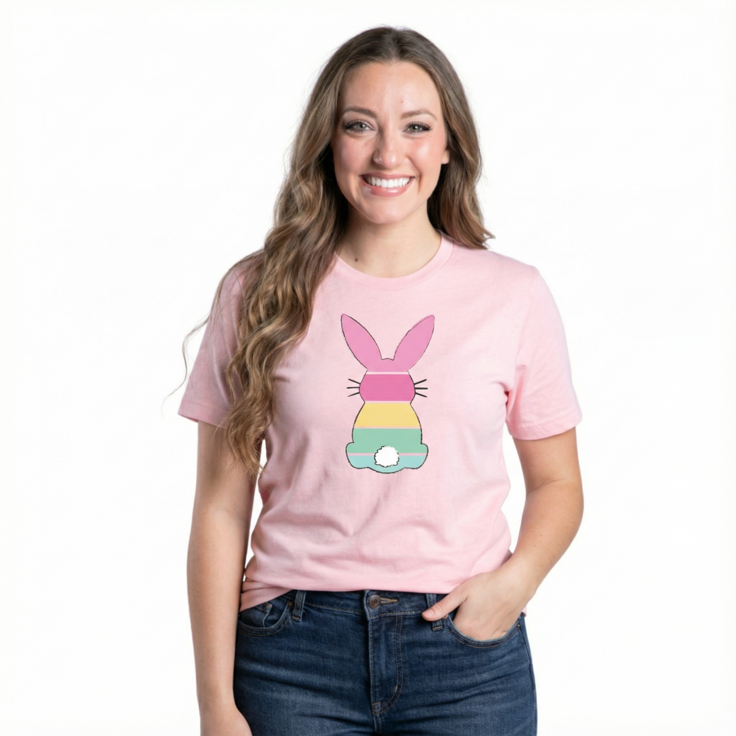 Easter Bunny Crew Neck T-Shirt