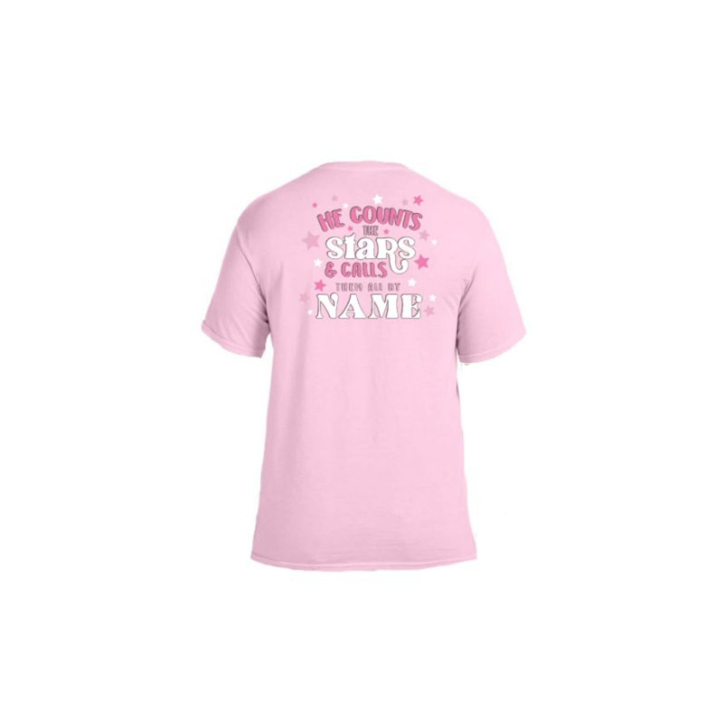 Kids He Counts The Stars & Calls Them All By Name Crew Neck T-Shirt M