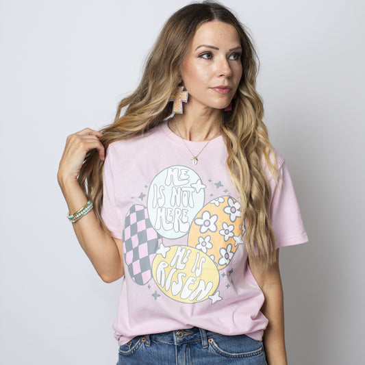 He is Risen Easter T-Shirt XL
