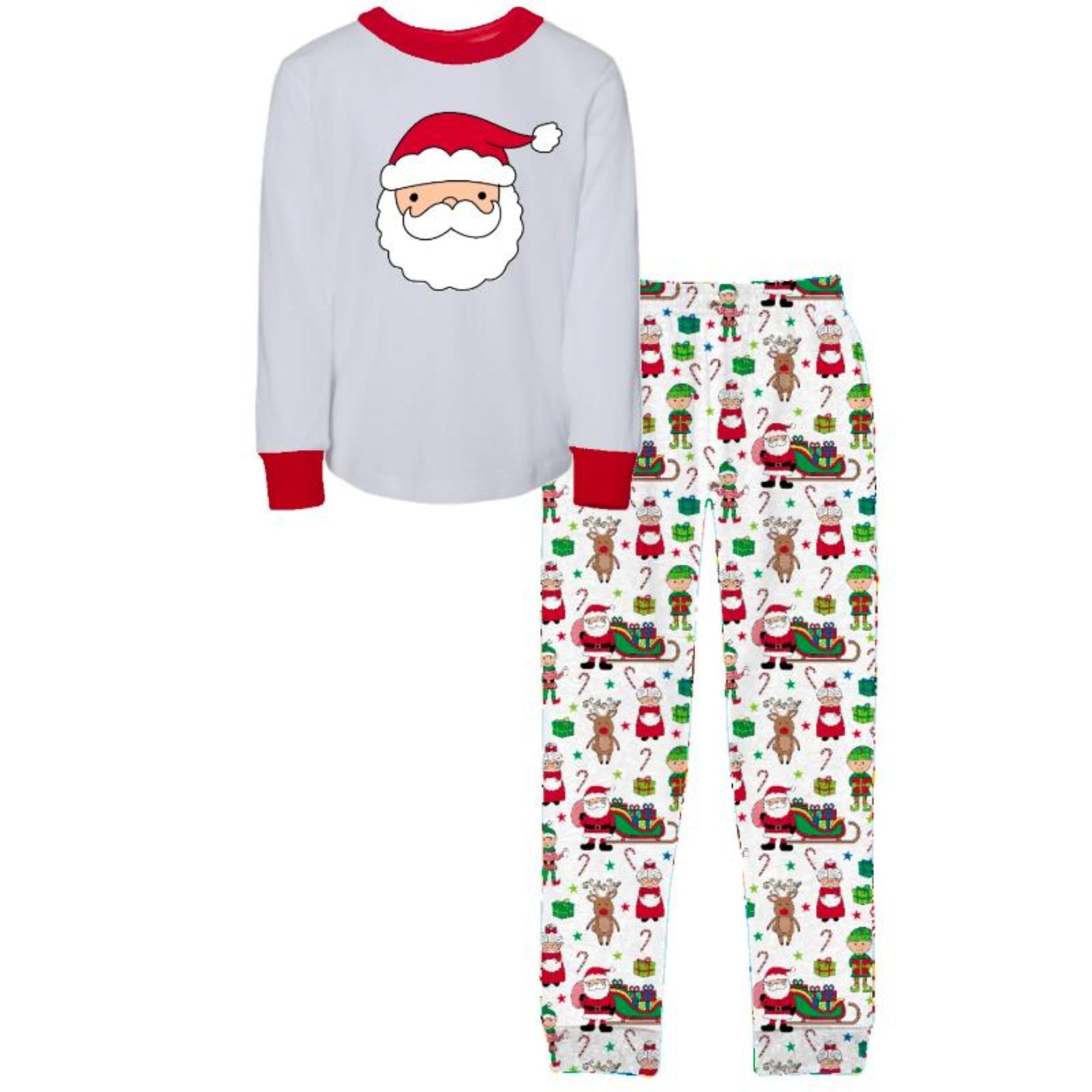 Kids All Things Christmas Jammie Jogger Pant Set XS