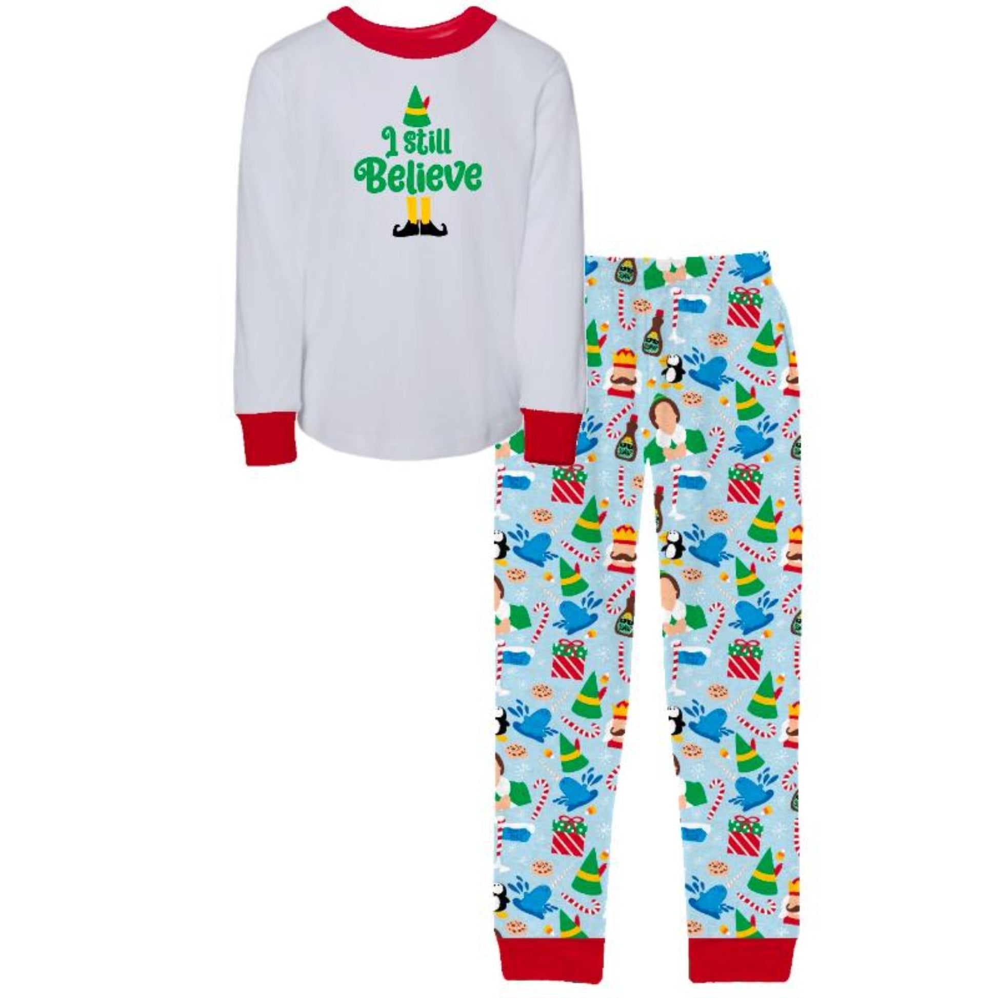 Kids I Still Believe Jammie Jogger Pant Set XS