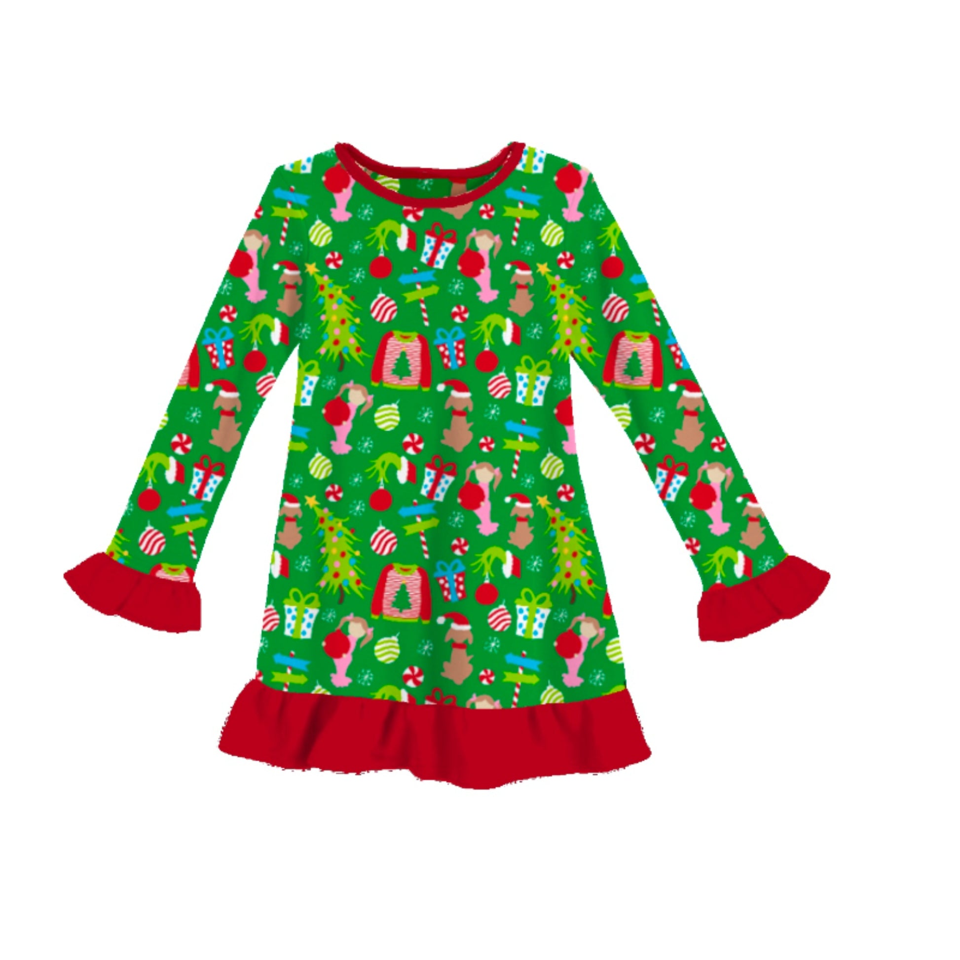 Kids Merry Whatever Jammie Gown XS