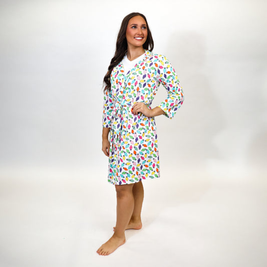 Holiday Lights Robe XS