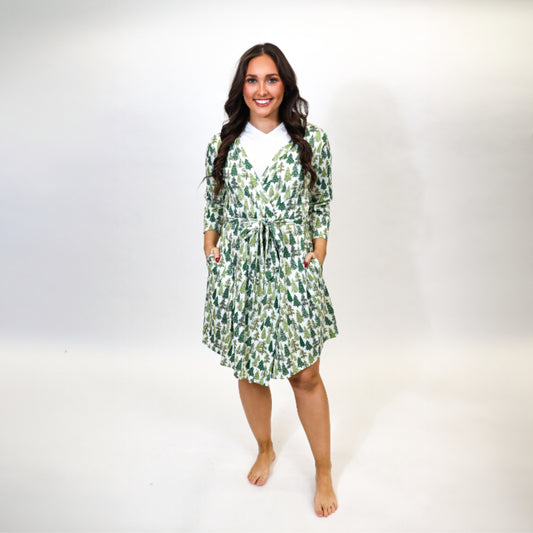 Oh Christmas Tree Robe XS
