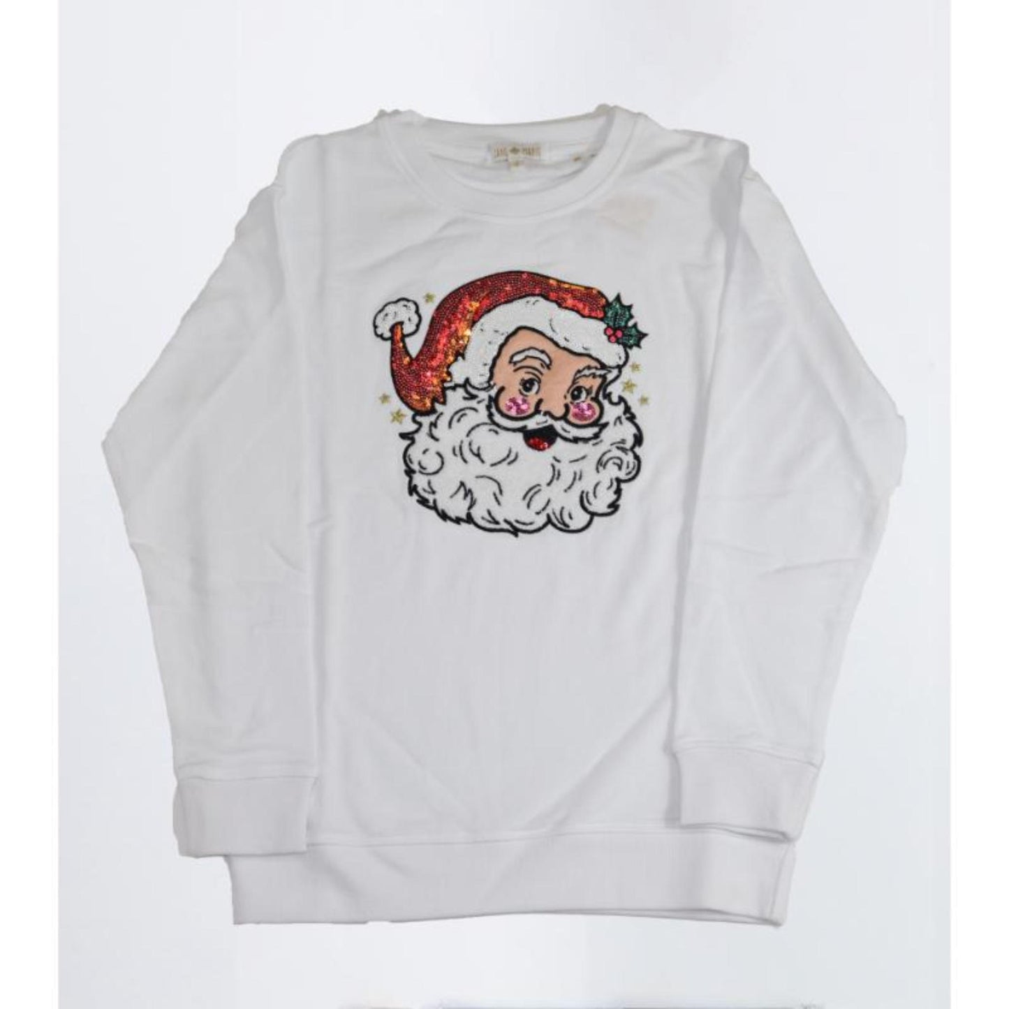 Kids Jolly Red Santa Sweatshirt S