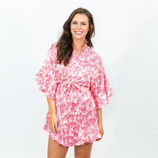 Call of the Wild Satin Robe XL/2XL