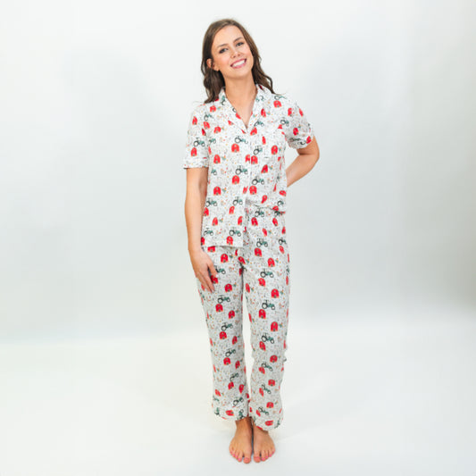 Down On the Farm Pajama Set XL