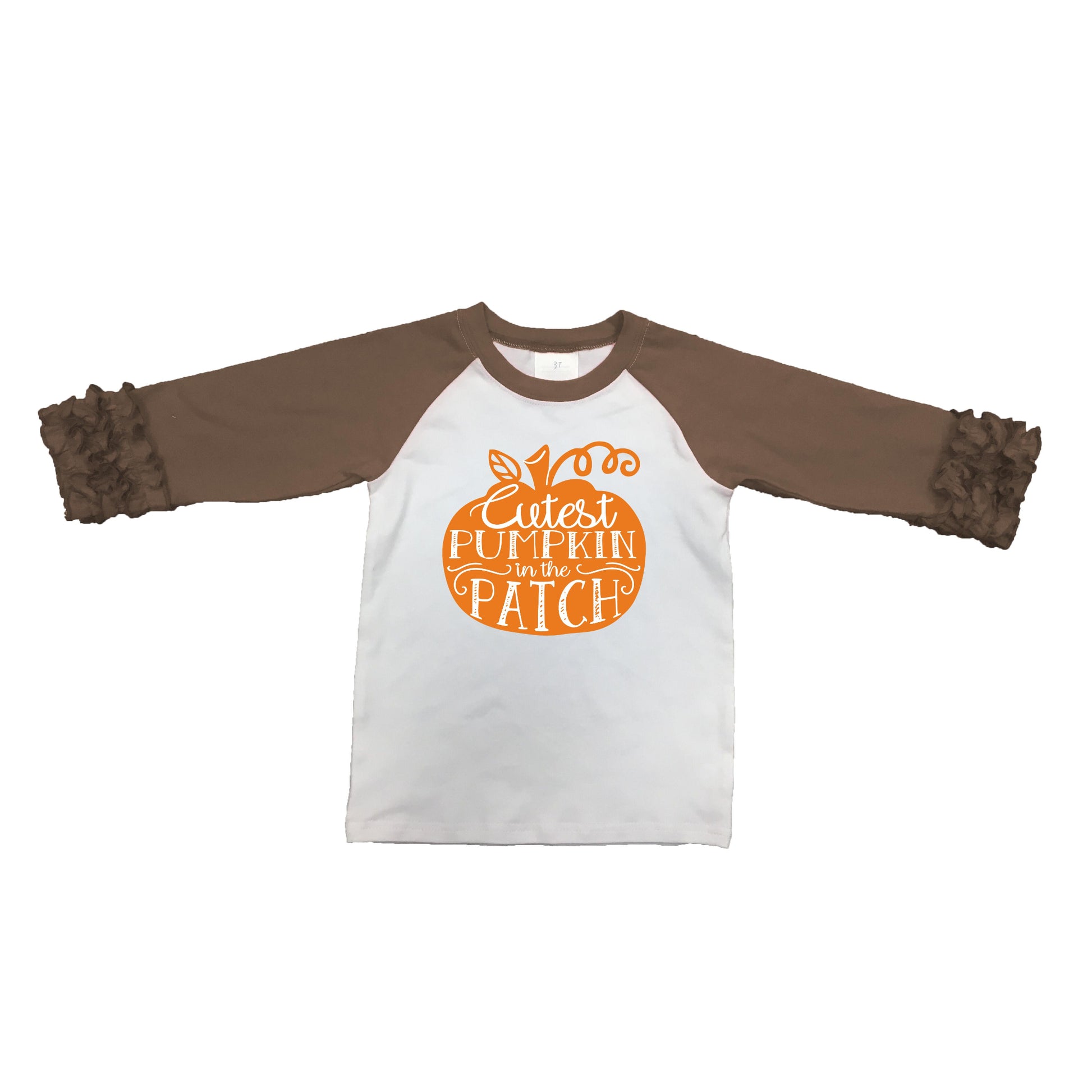 Kids Cutest Pumpkin In The Patch 3/4 Sleeve T-Shirt M