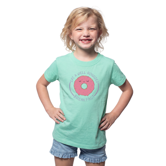 Kids Eat A Well Rounded Breakfast T-Shirt