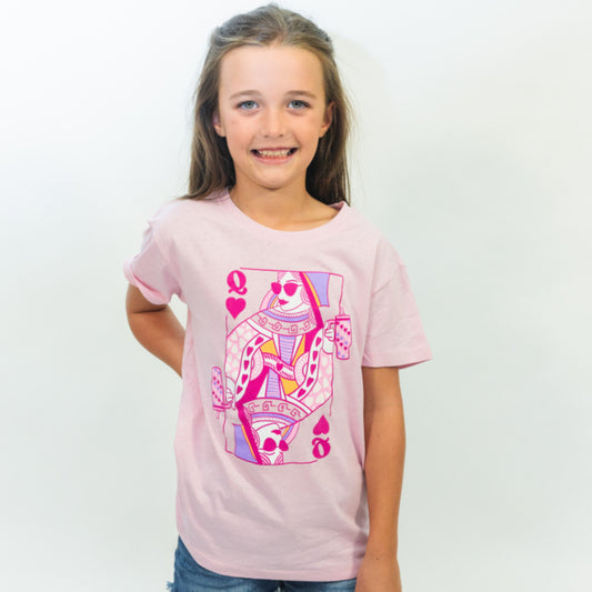 Kids Modern Day Queen Crew Neck T-Shirt XL