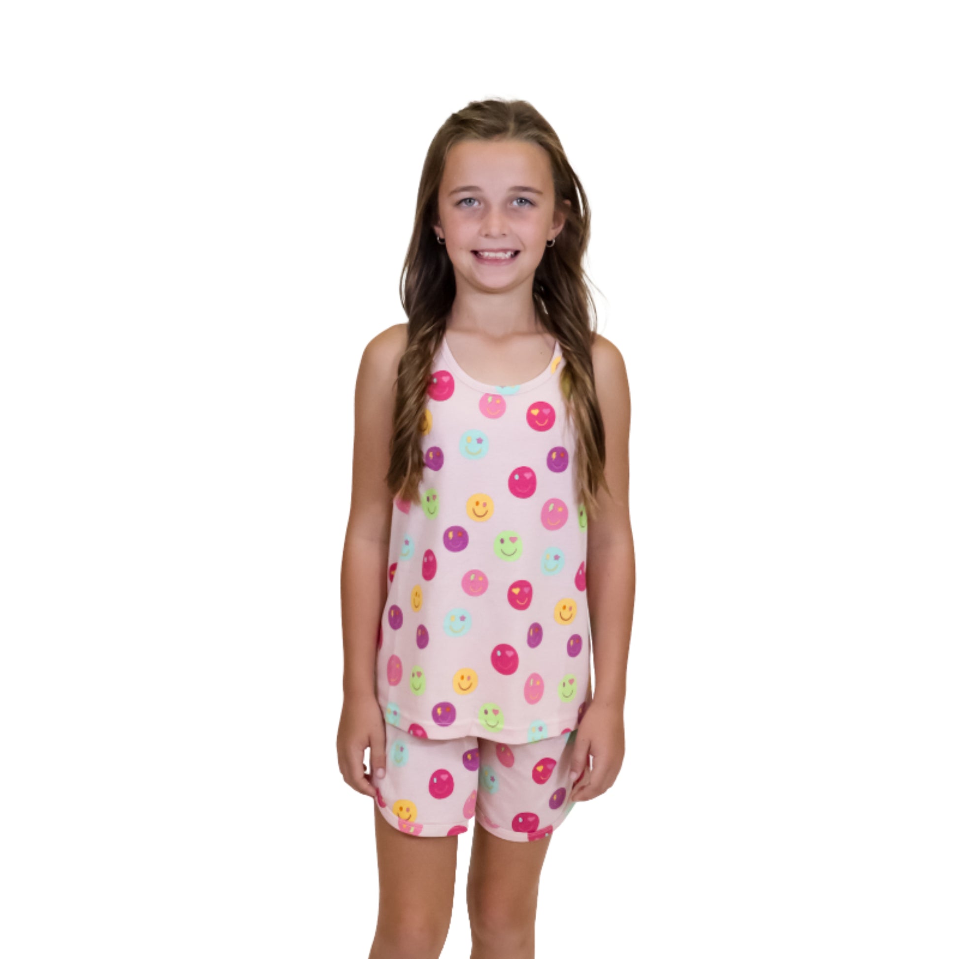 Kids Happy Days Ahead Tank Top Jammie Short Set S