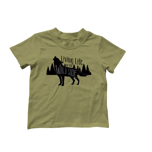 Kids Living Life On The Wild Side T-Shirt M