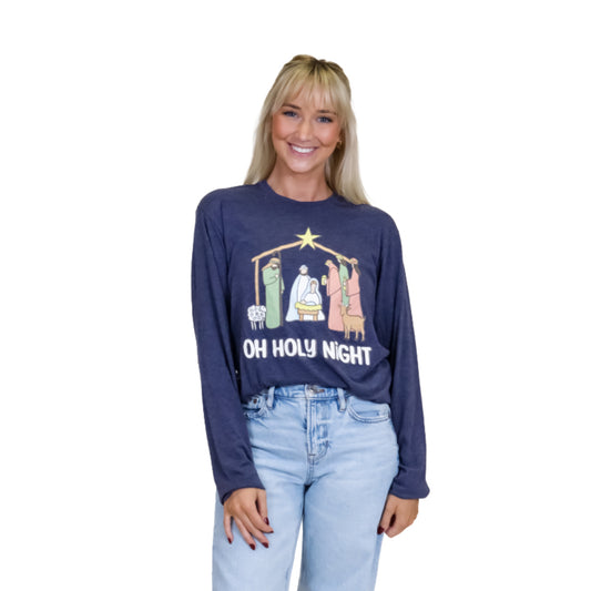 Silent Night Long Sleeve T-Shirt