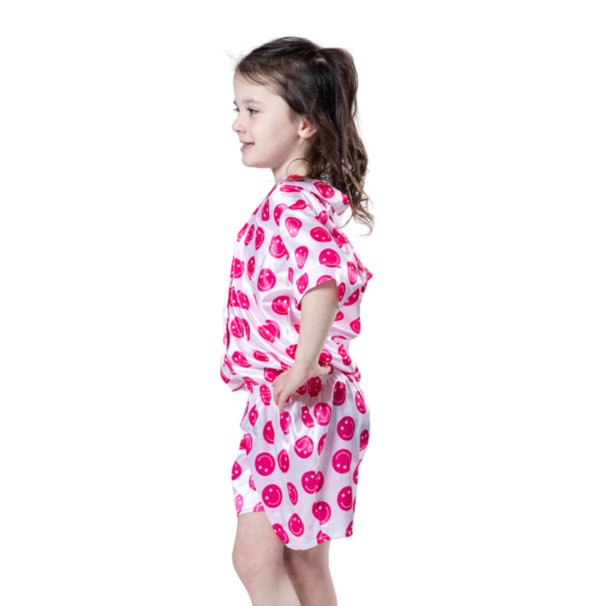 Kids Sweet Smiles Pajama Short Set