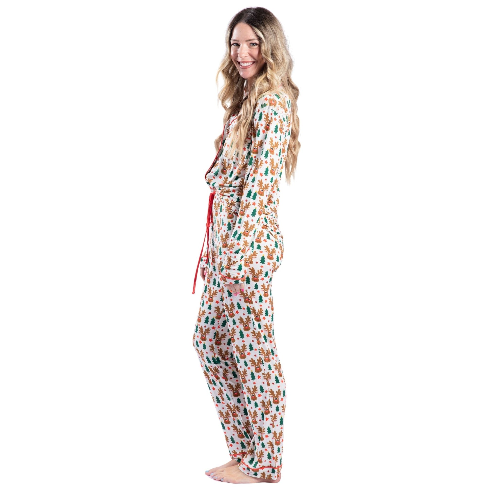 Holiday Prance Bamboo Pajama Pant Set S