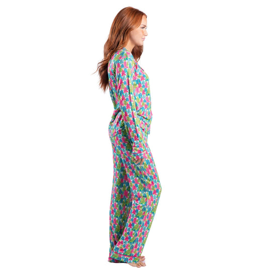 Tree-mendous Cheer Bamboo Pajama Pant Set S