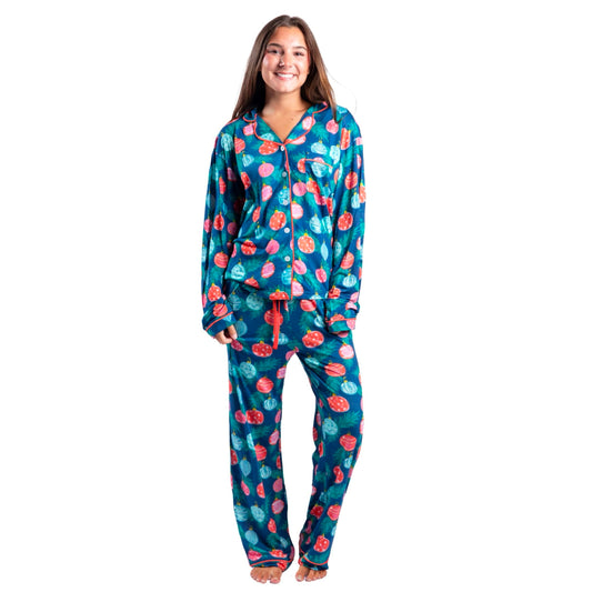 Tis the season Bamboo Pajama Pant Set S