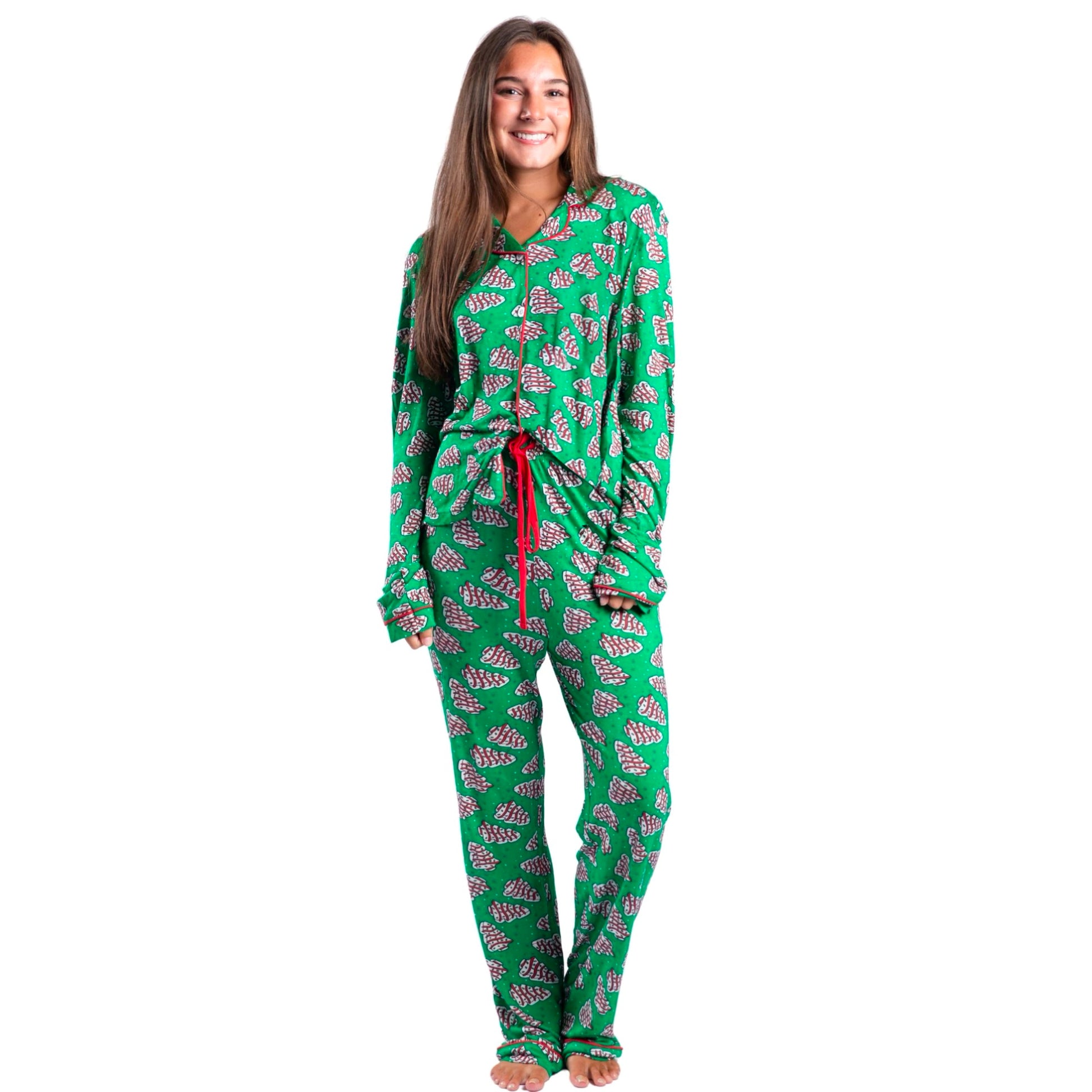 Sweet Christmas Bamboo Pajama Pant Set S