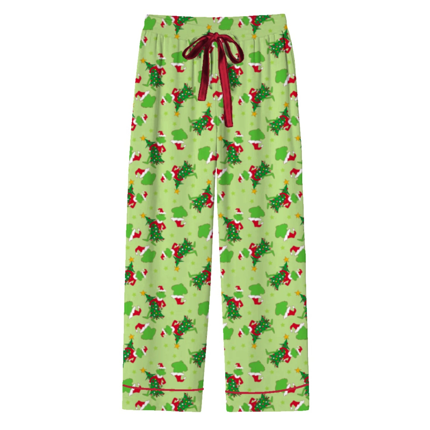 Green Merry Mischief Bamboo Pajama Pants S