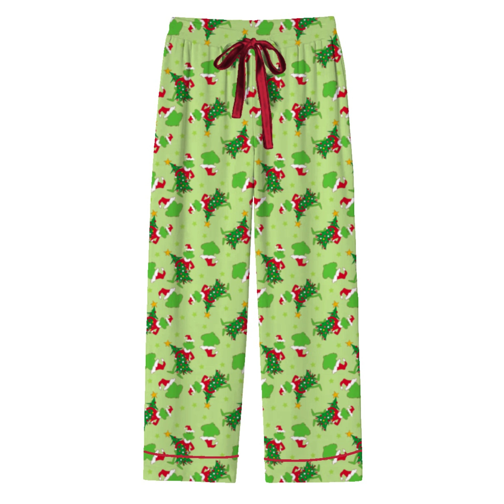 Green Merry Mischief Bamboo Pajama Pants S