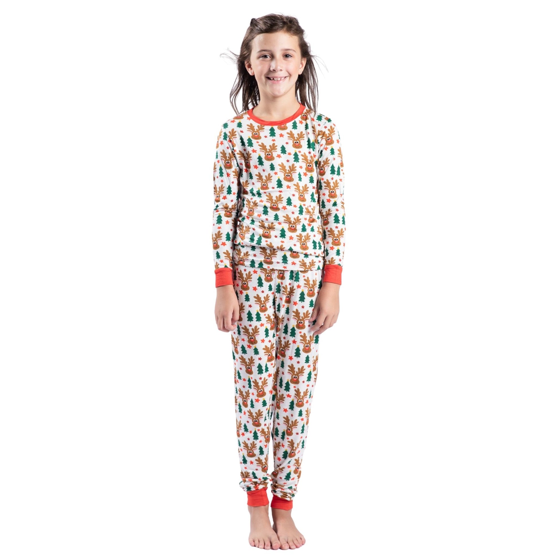 Kids Holiday Prance Bamboo Jogger Set S