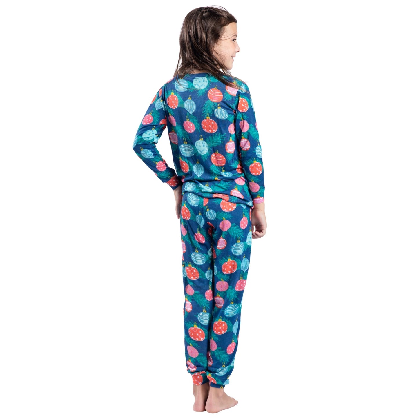 Kids Tis the season Bamboo Jogger Set S
