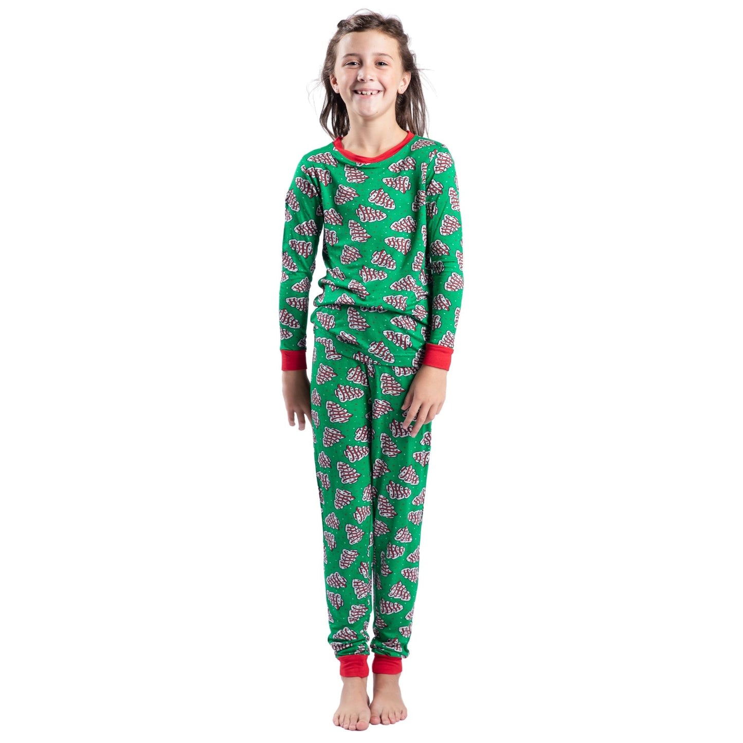 Kids Sweet Christmas Bamboo Jogger Set S