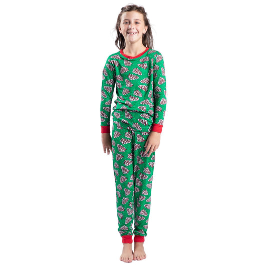 Kids Sweet Christmas Bamboo Jogger Set S