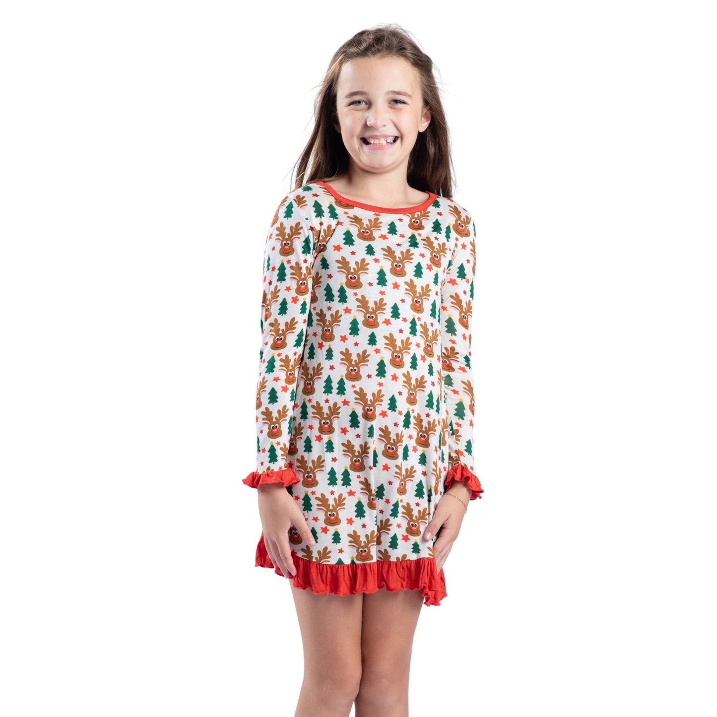 Kids Holiday Prance Bamboo Gown S