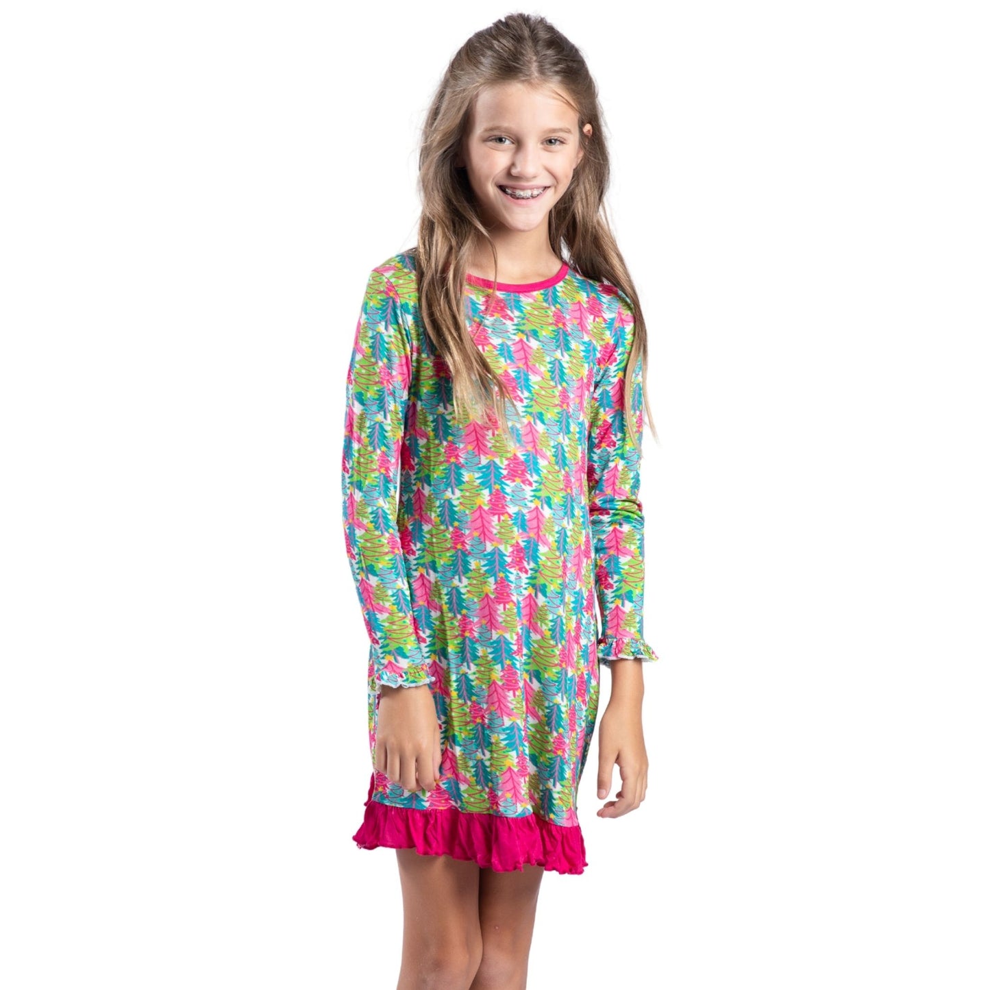 Kids Tree-mendous Cheer Bamboo Gown S