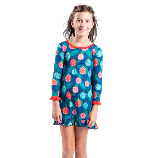 Kids Tis the season Bamboo Gown S