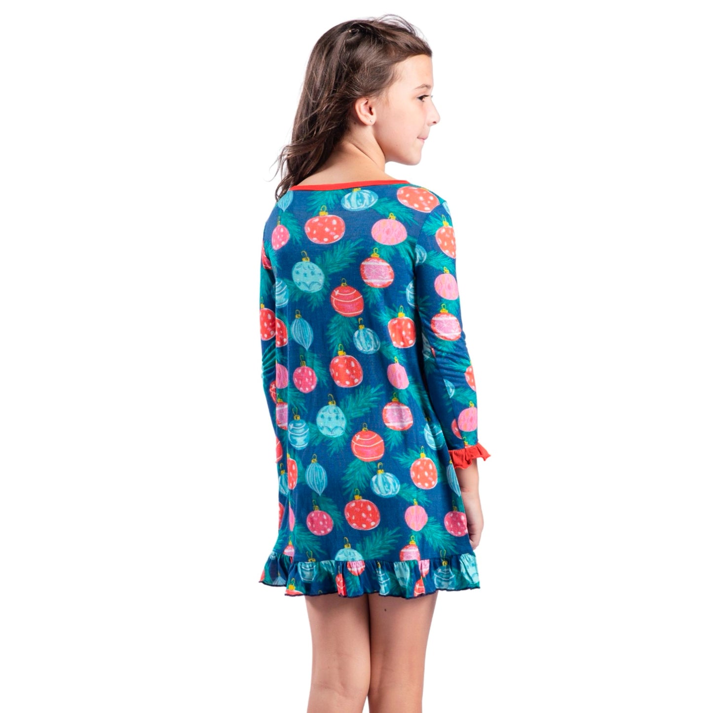 Kids Tis the season Bamboo Gown S