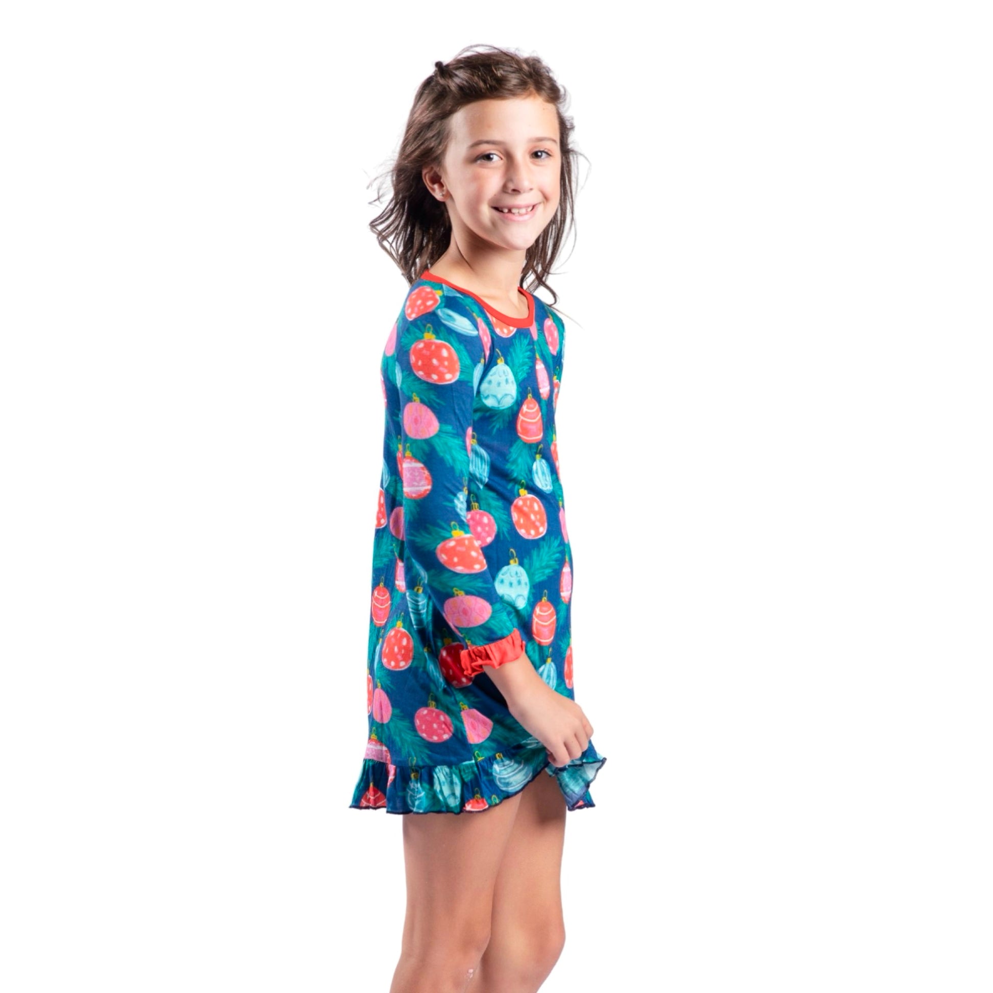 Kids Tis the season Bamboo Gown S